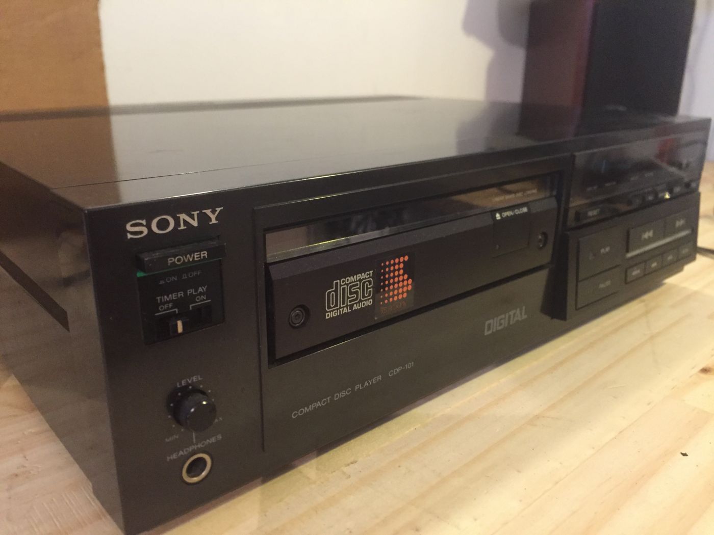 Sony CDP-S-27 CD Hifi vintage Réparations